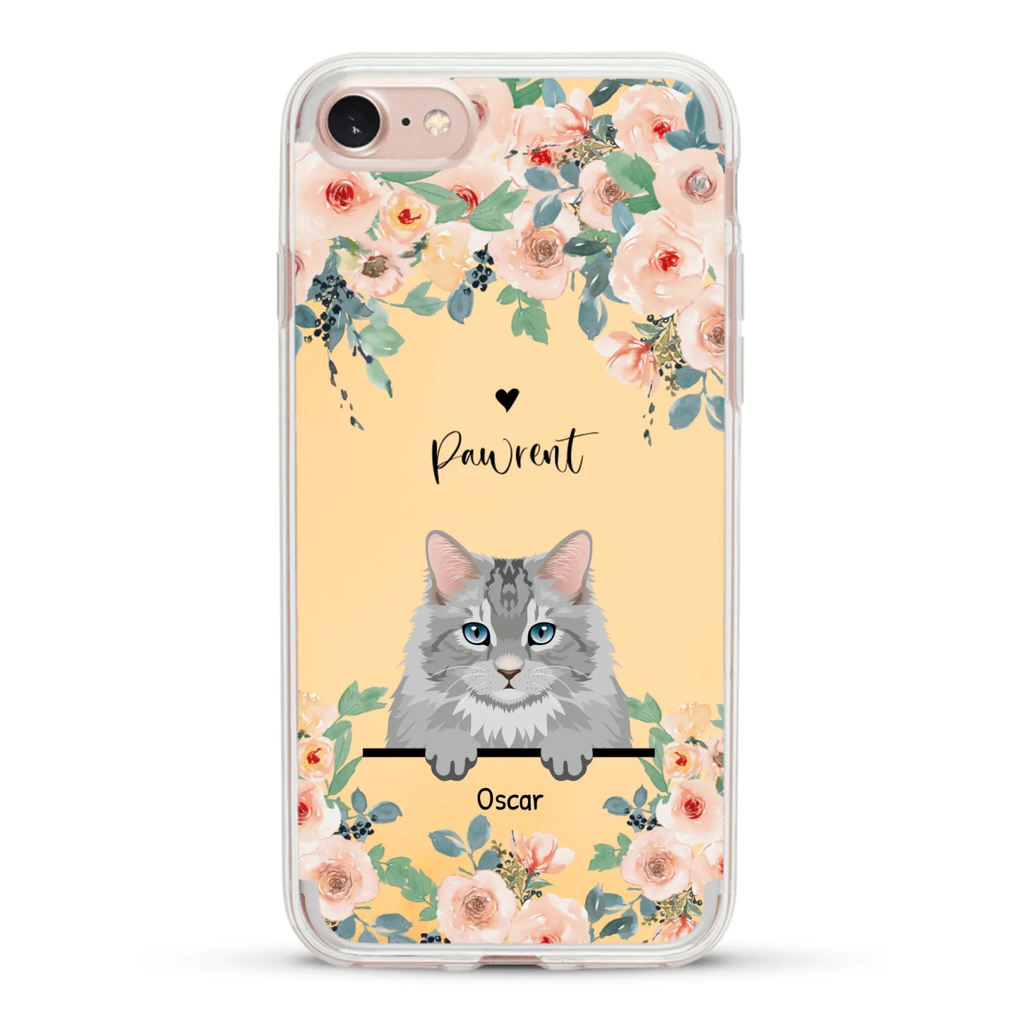 Peeking pets - Personalised Phone Case
