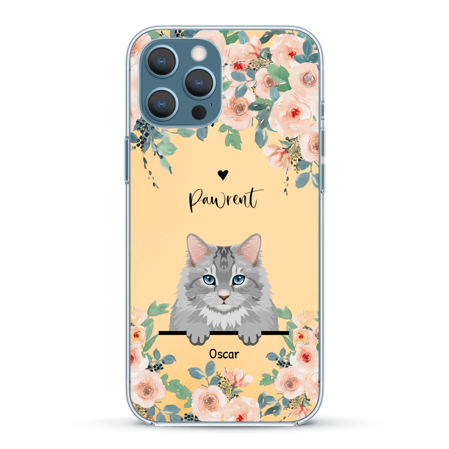 Peeking pets - Personalised Phone Case