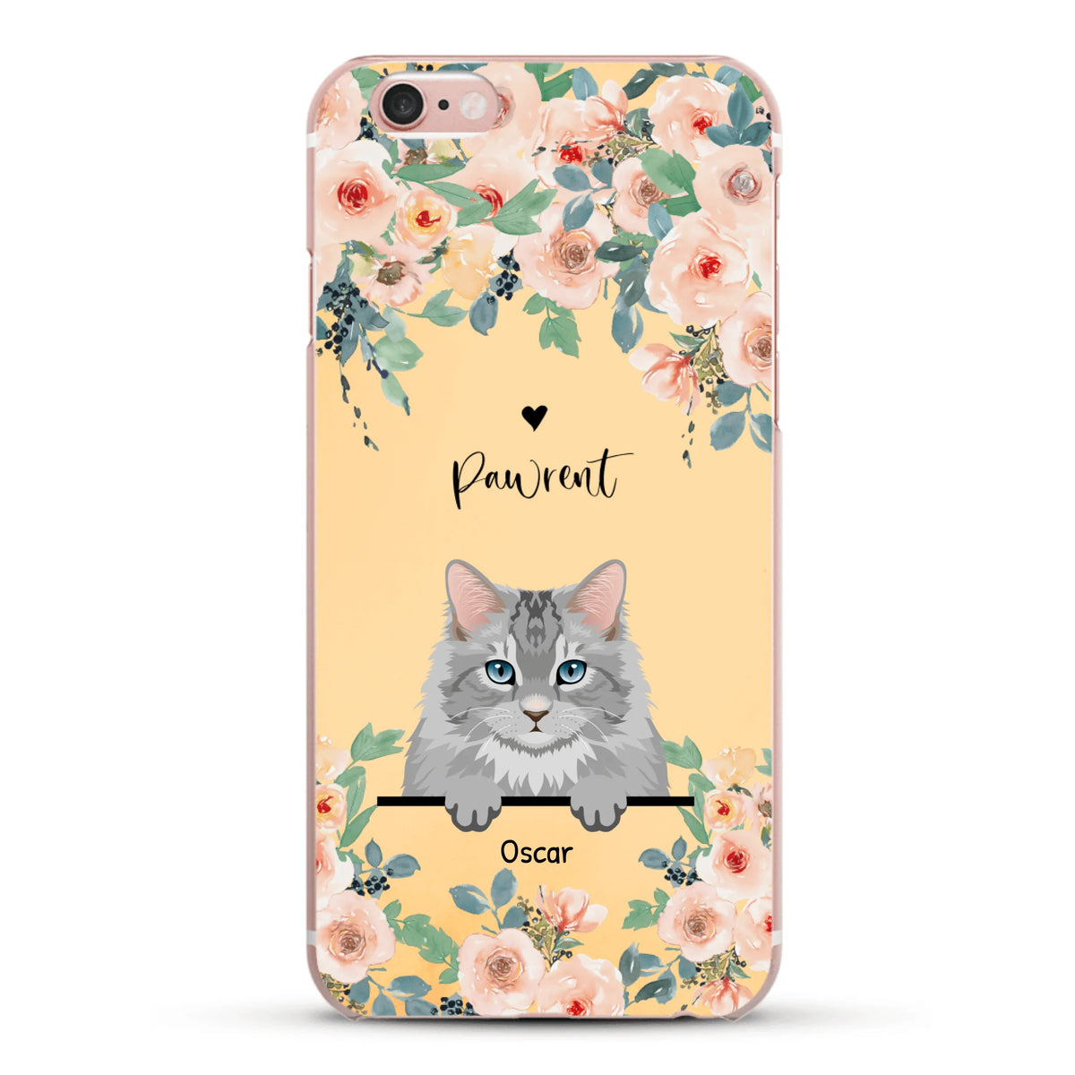 Personalised Phone Case - Peeking pets