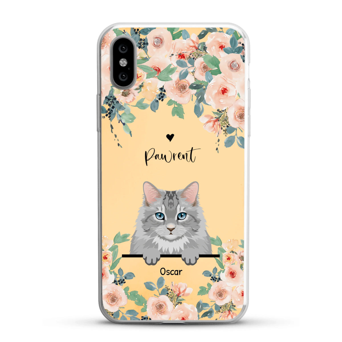 Personalised Phone Case - Peeking pets