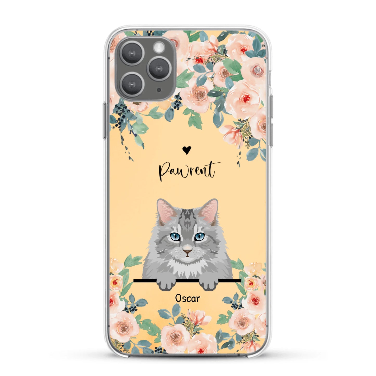 Peeking pets - Personalised Phone Case