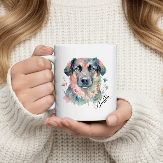 Watercolour - Personalised Mug