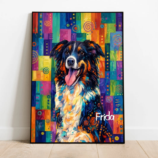 Colourful Paint - Personalised Poster
