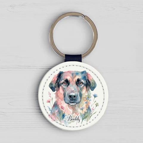 Watercolour - Personalised Keychain - Featured Image