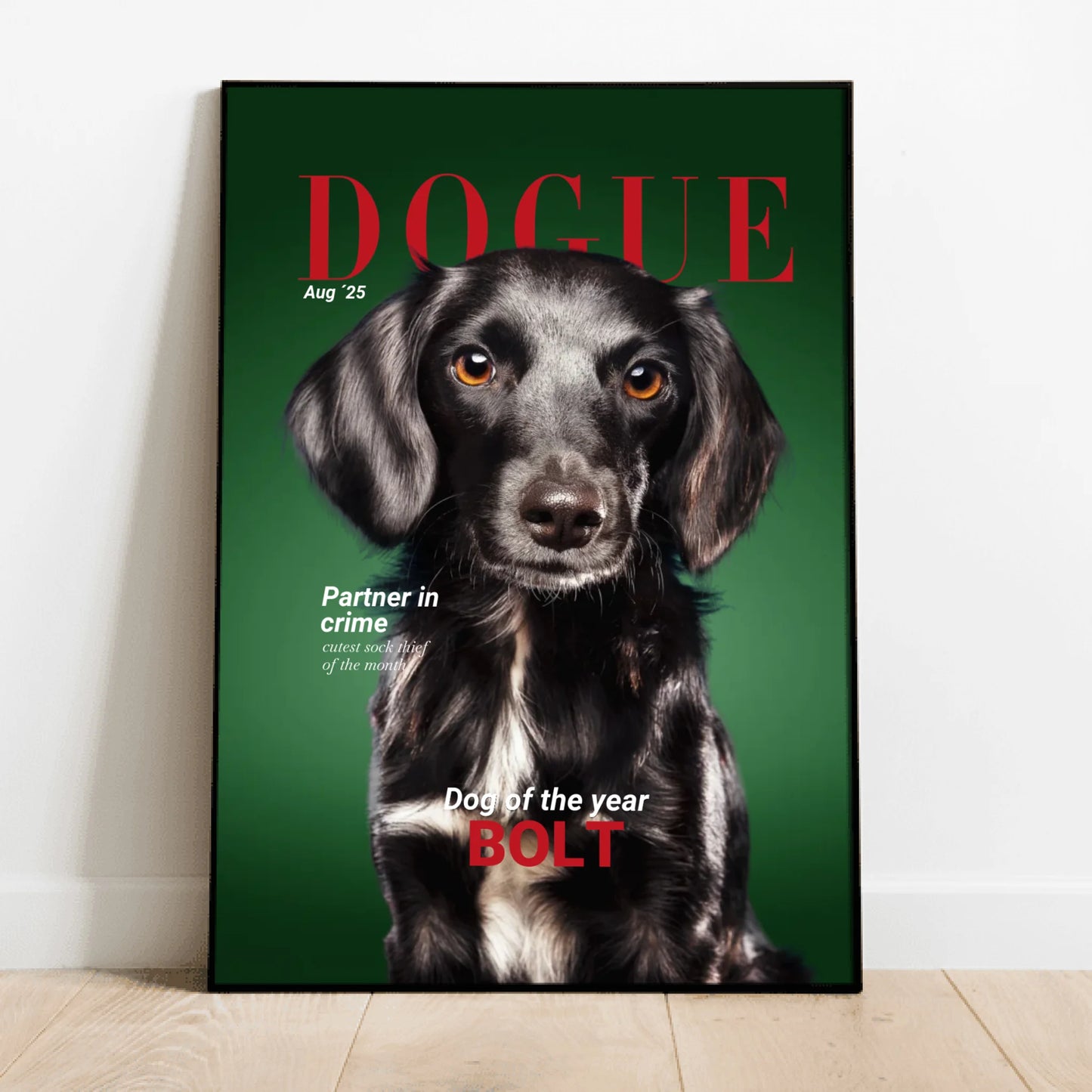 Dogue - Personalised Poster