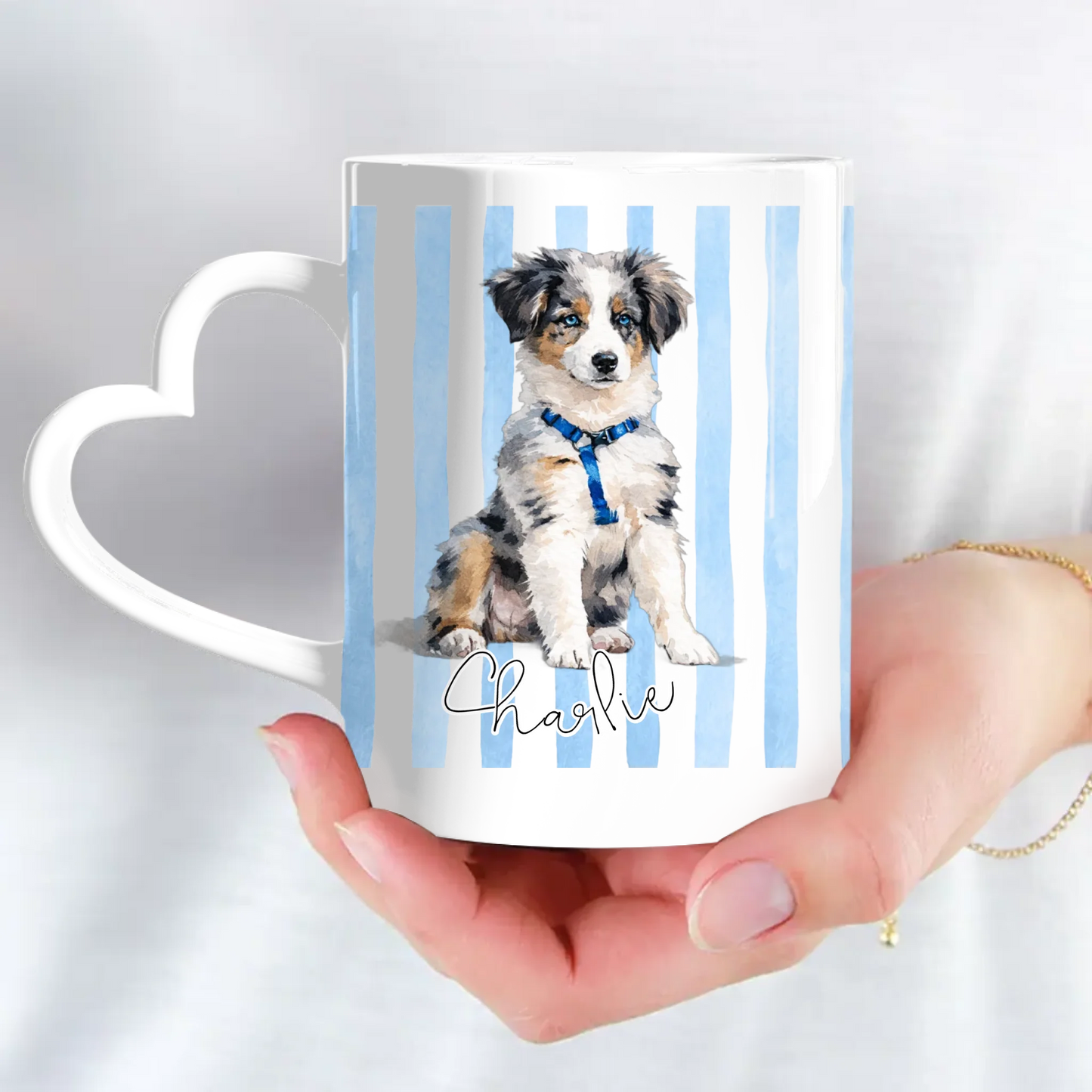 Watercolour Pet Portrait - Personalised Mug