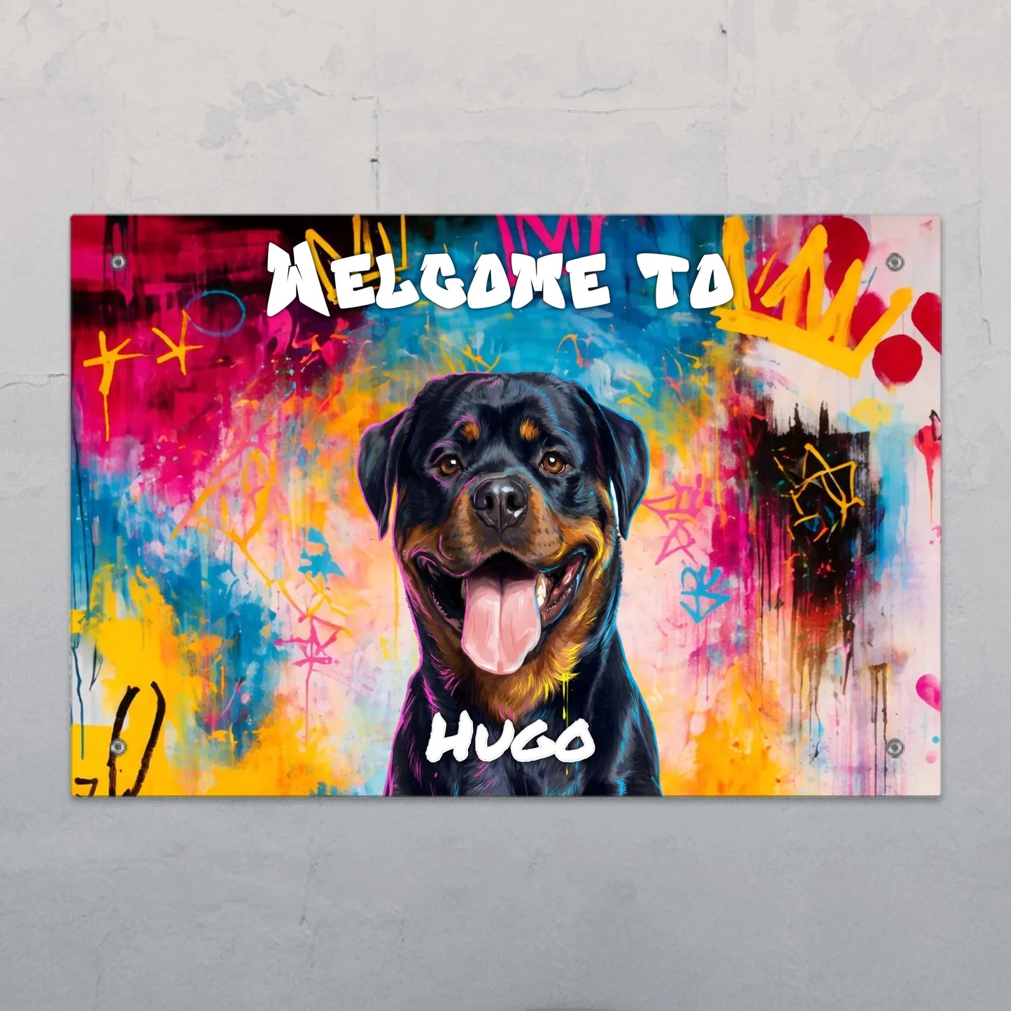 Graffiti - Personalised Door Sign