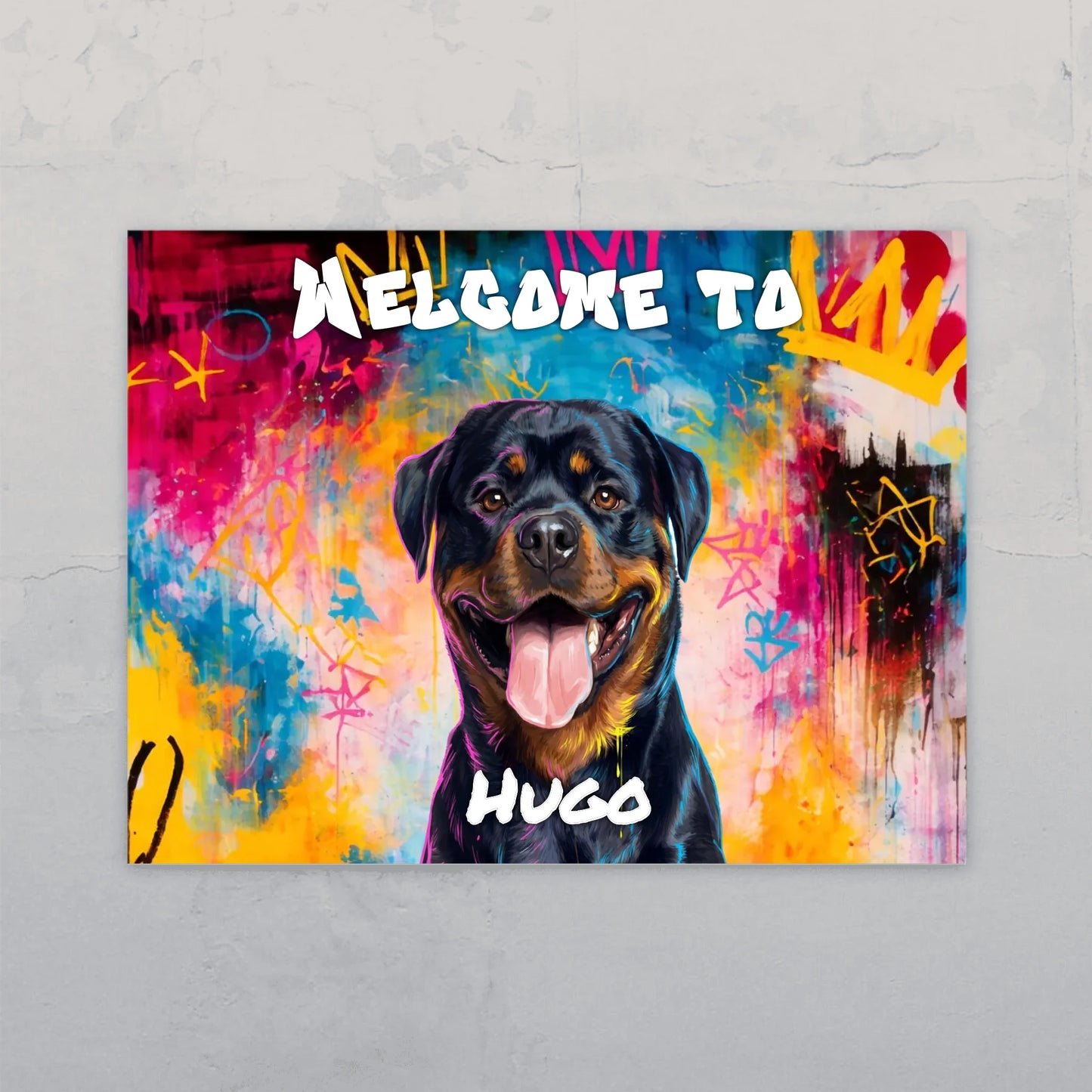 Graffiti - Personalised Door Sign
