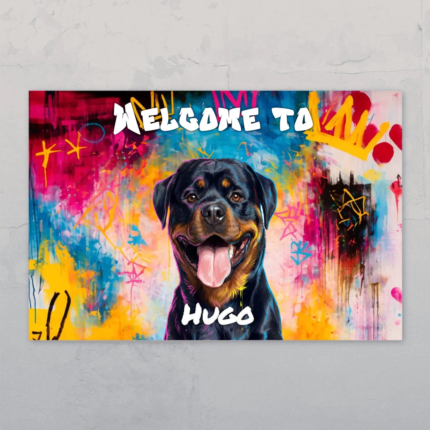 Graffiti - Personalised Door Sign