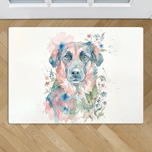 Watercolour - Personalised Doormat