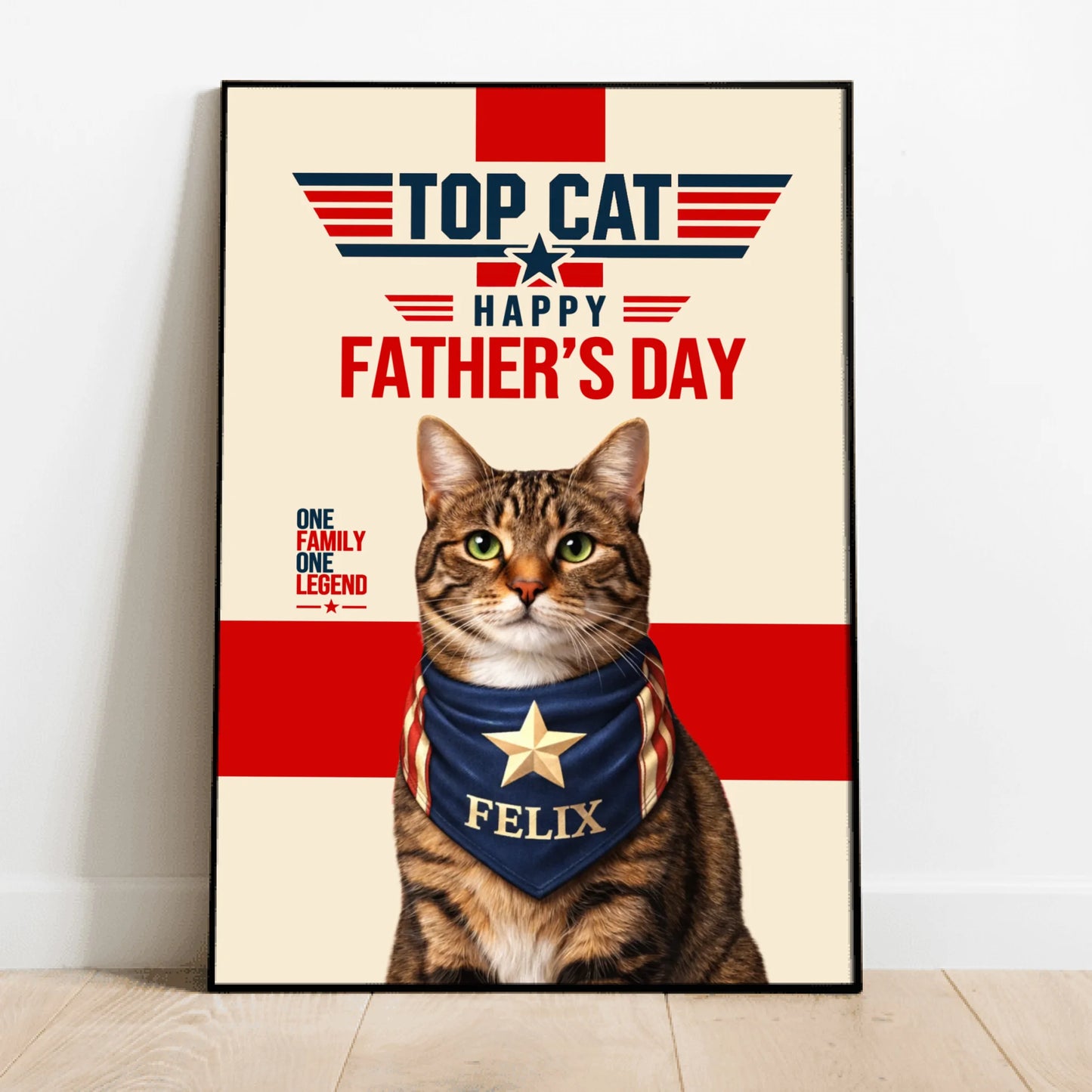 Top Cat - Personalised Poster