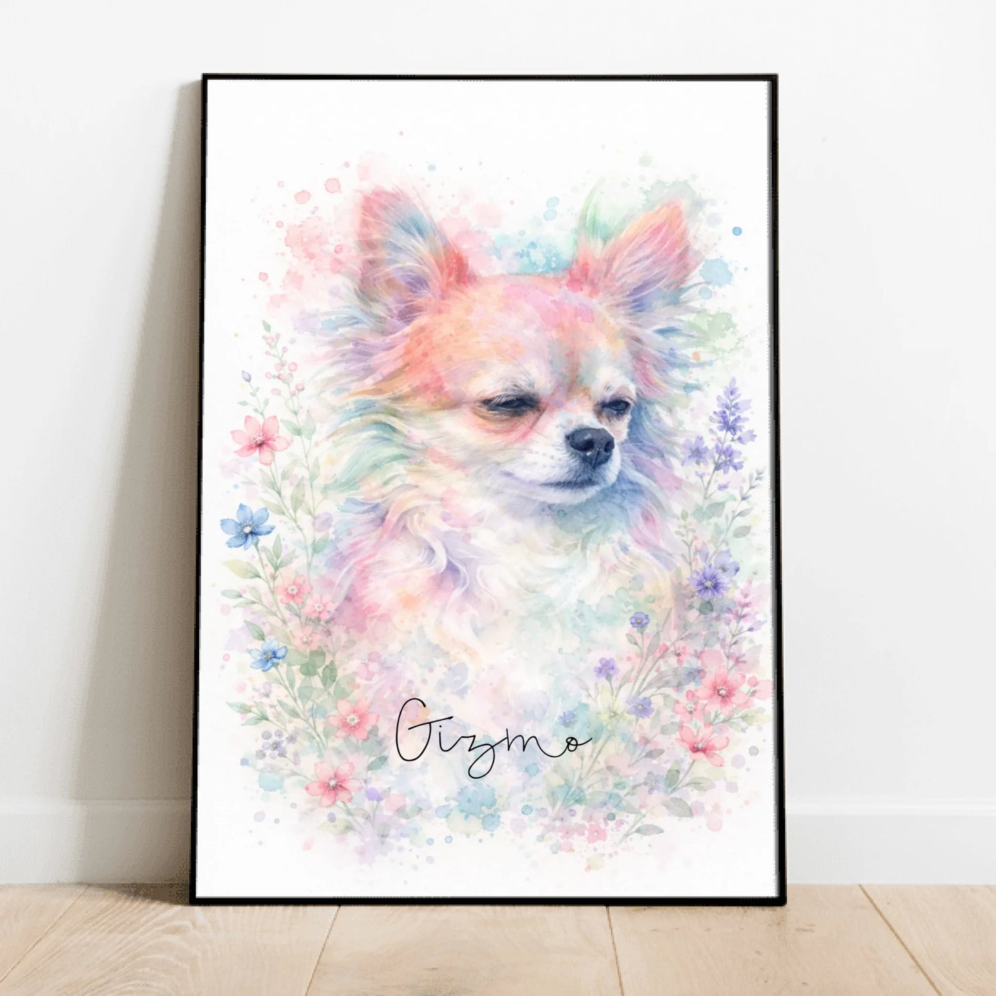 Watercolour fur - Personalised Poster