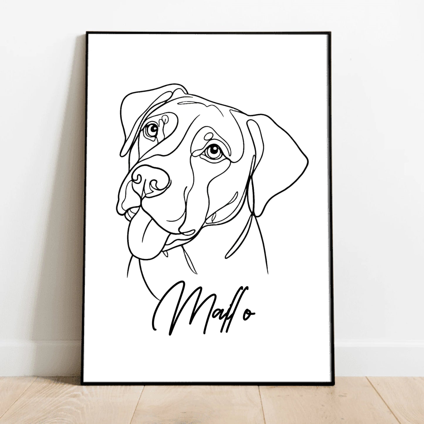 Lineart - Personalised Poster