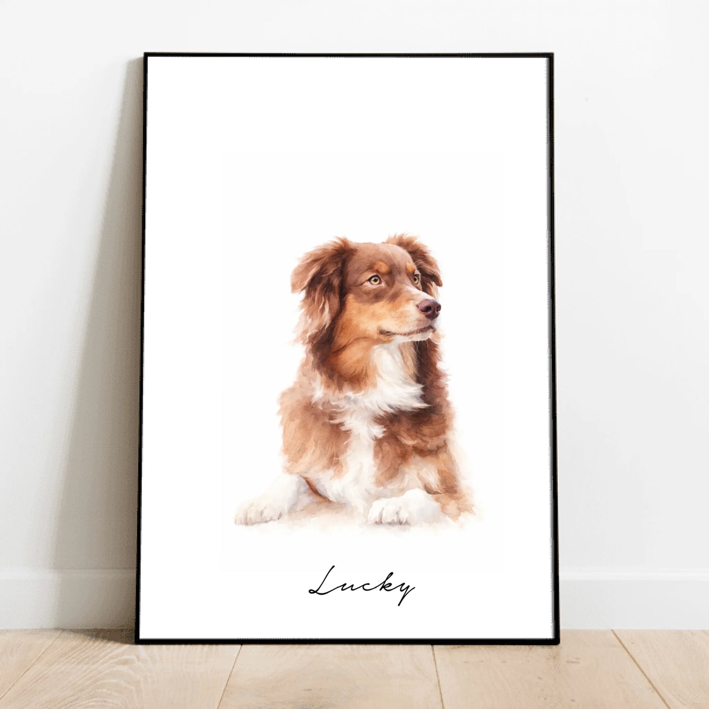 Watercolours - Personalised Poster