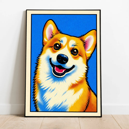 Halftone Pop - Personalised Poster