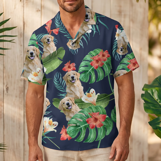 Your photo - Personalised Hawaiian Shirt