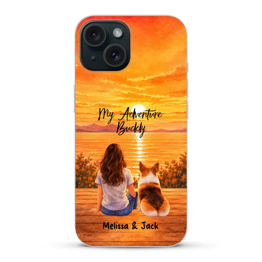 Personalised Phone Case - Watercolor Silhouette