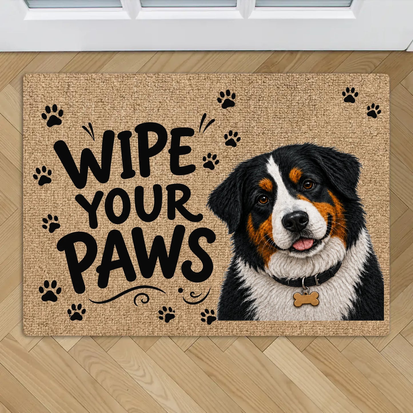 Wipe Your Paws - Personalised Doormat