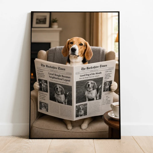 Newspaper - Personalised Poster