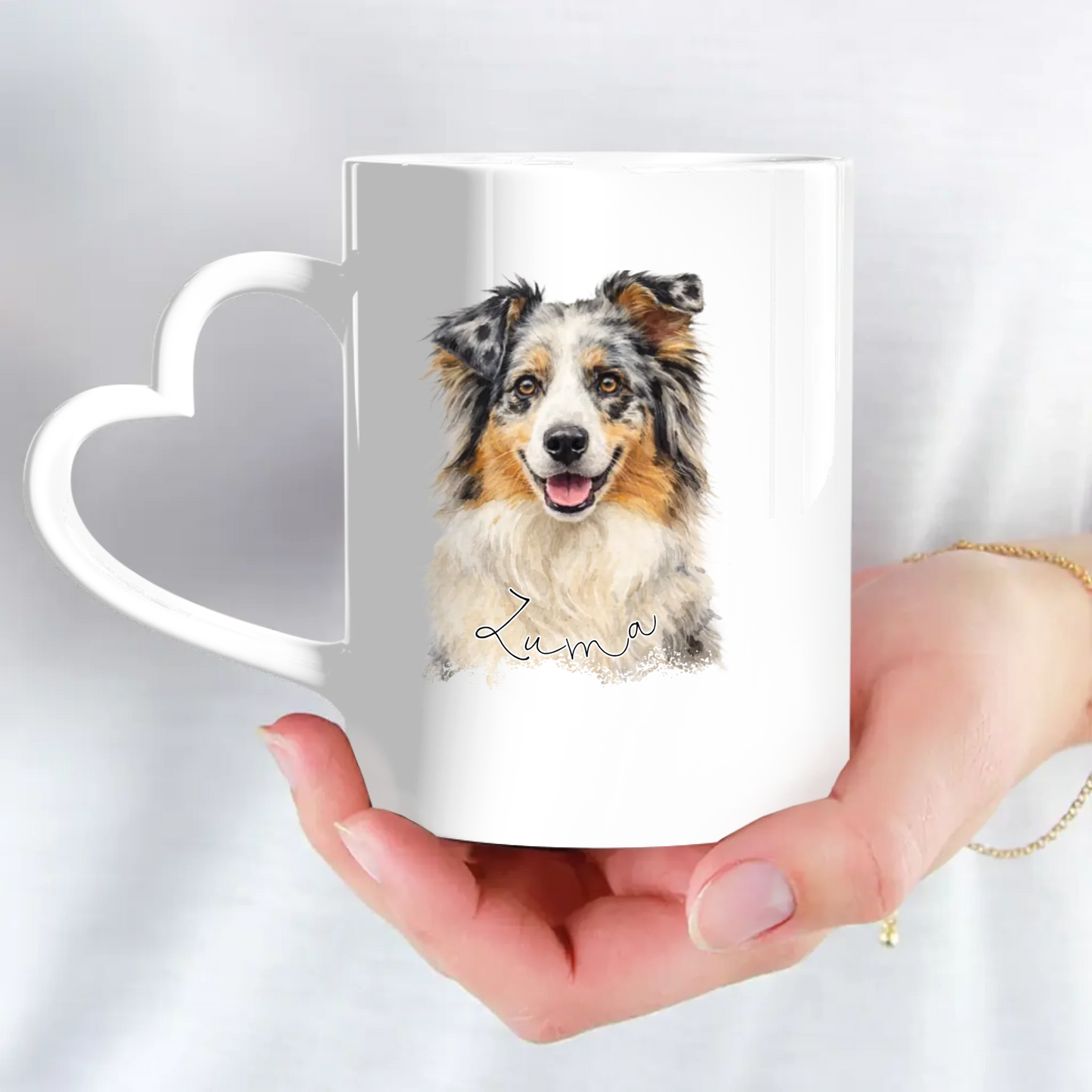 Watercolor Portrait - Personalised Mug