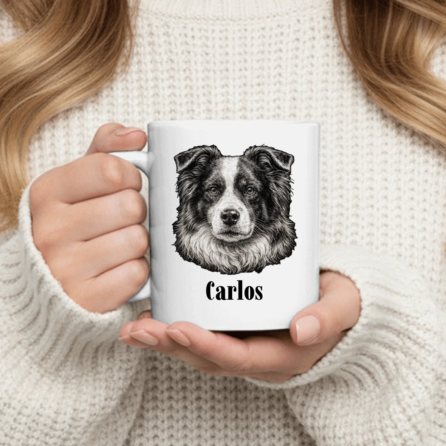 Portrait Sketch - Personalised Mug