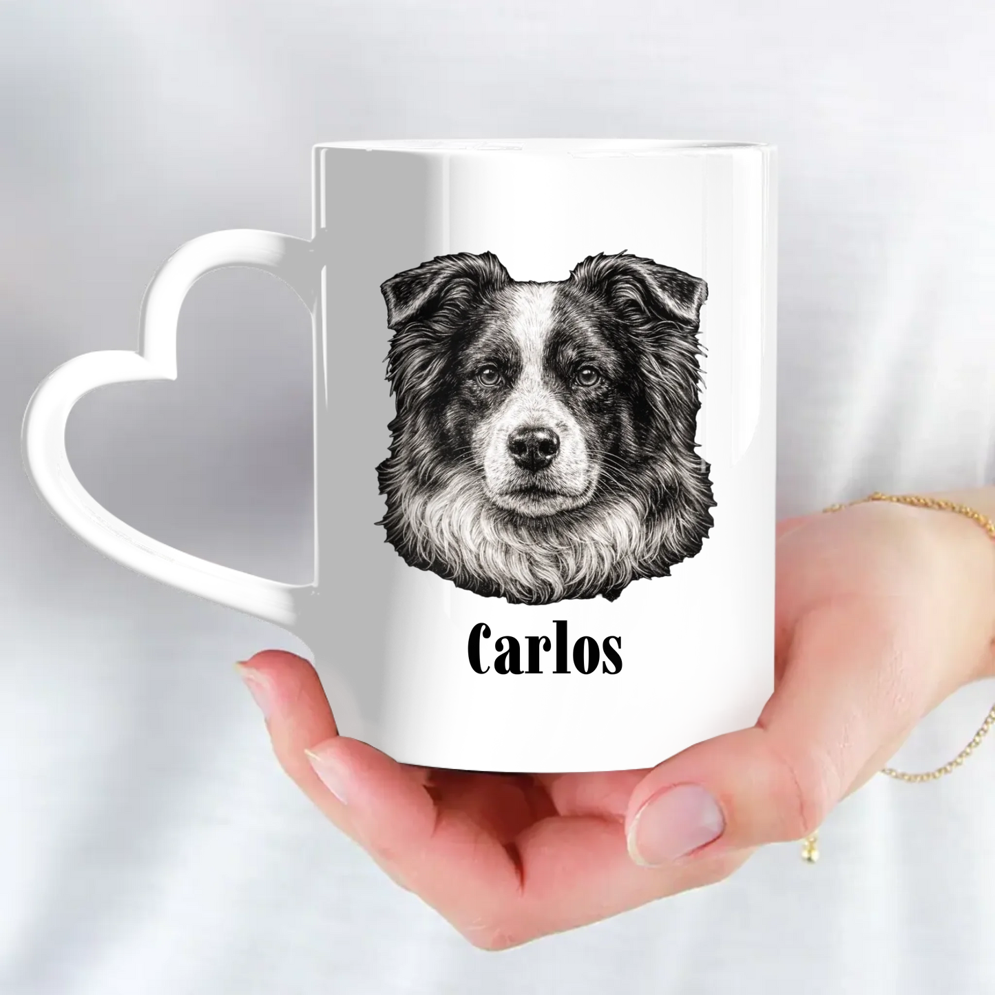 Portrait Sketch - Personalised Mug