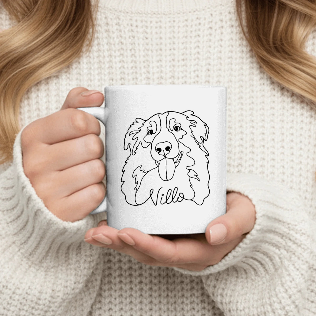 Lineart - Personalised Mug