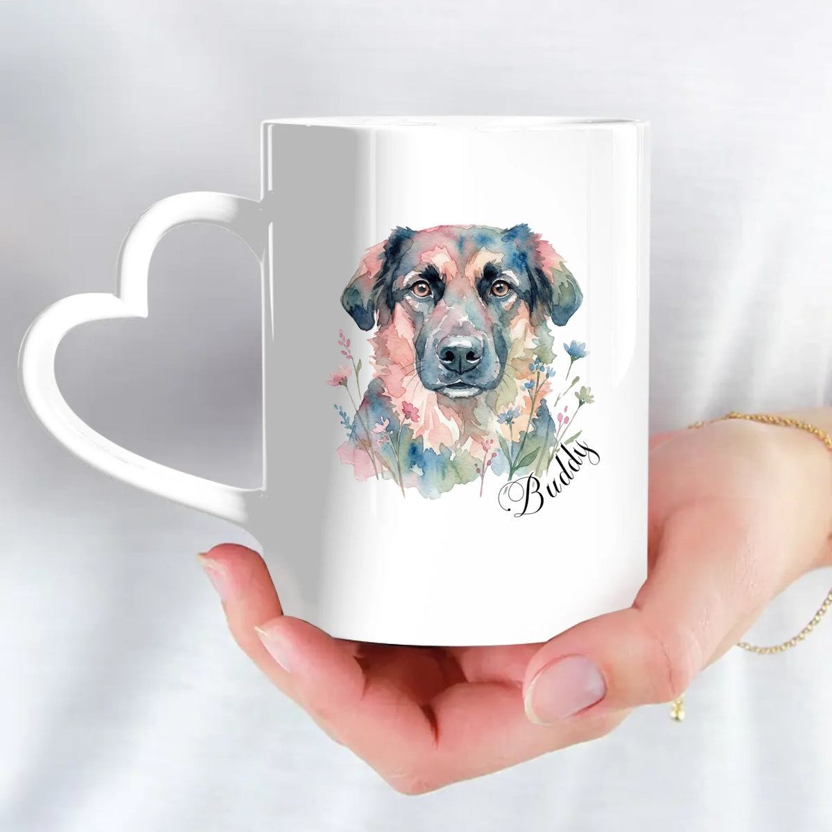 Personalised Mug - Watercolour