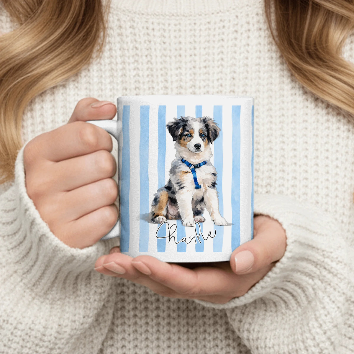 Personalised Mug - Watercolour Pet Portrait