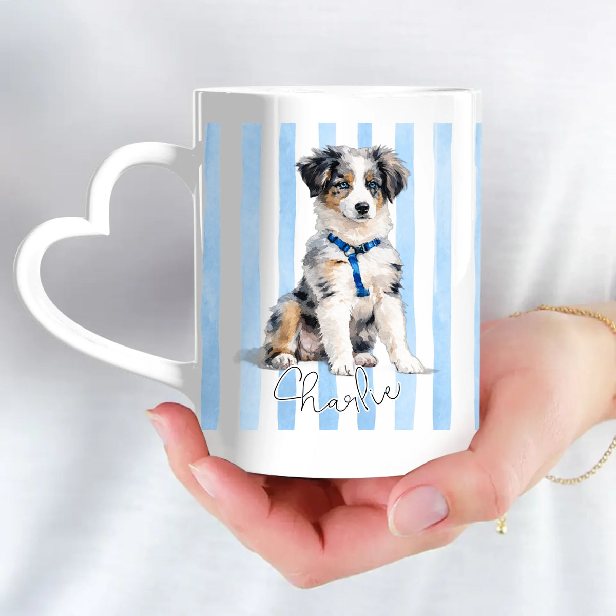 Personalised Mug - Watercolour Pet Portrait