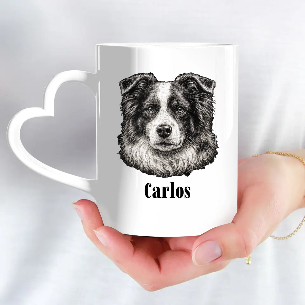 Personalised Mug - Portrait Sketch