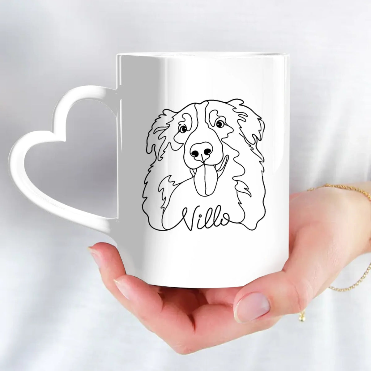 Personalised Mug - Lineart