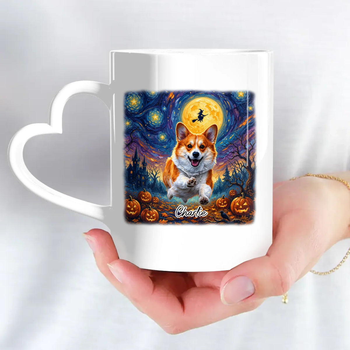 Personalised Mug - Van Gogh Style Portrait
