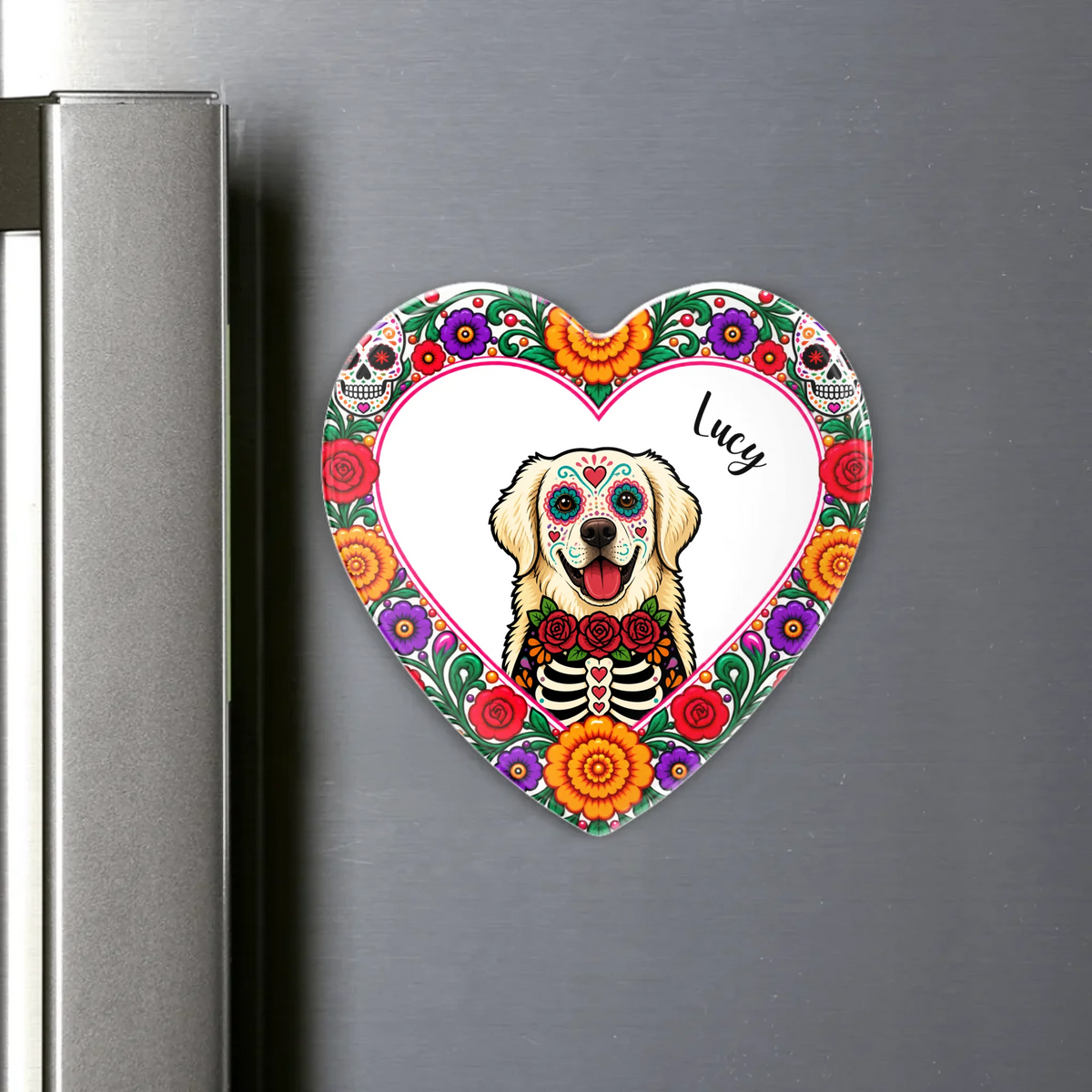 Acrylic Magnet Heart SHOP