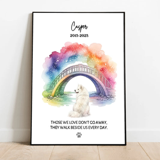 Personalised Poster - Rainbow Bridge