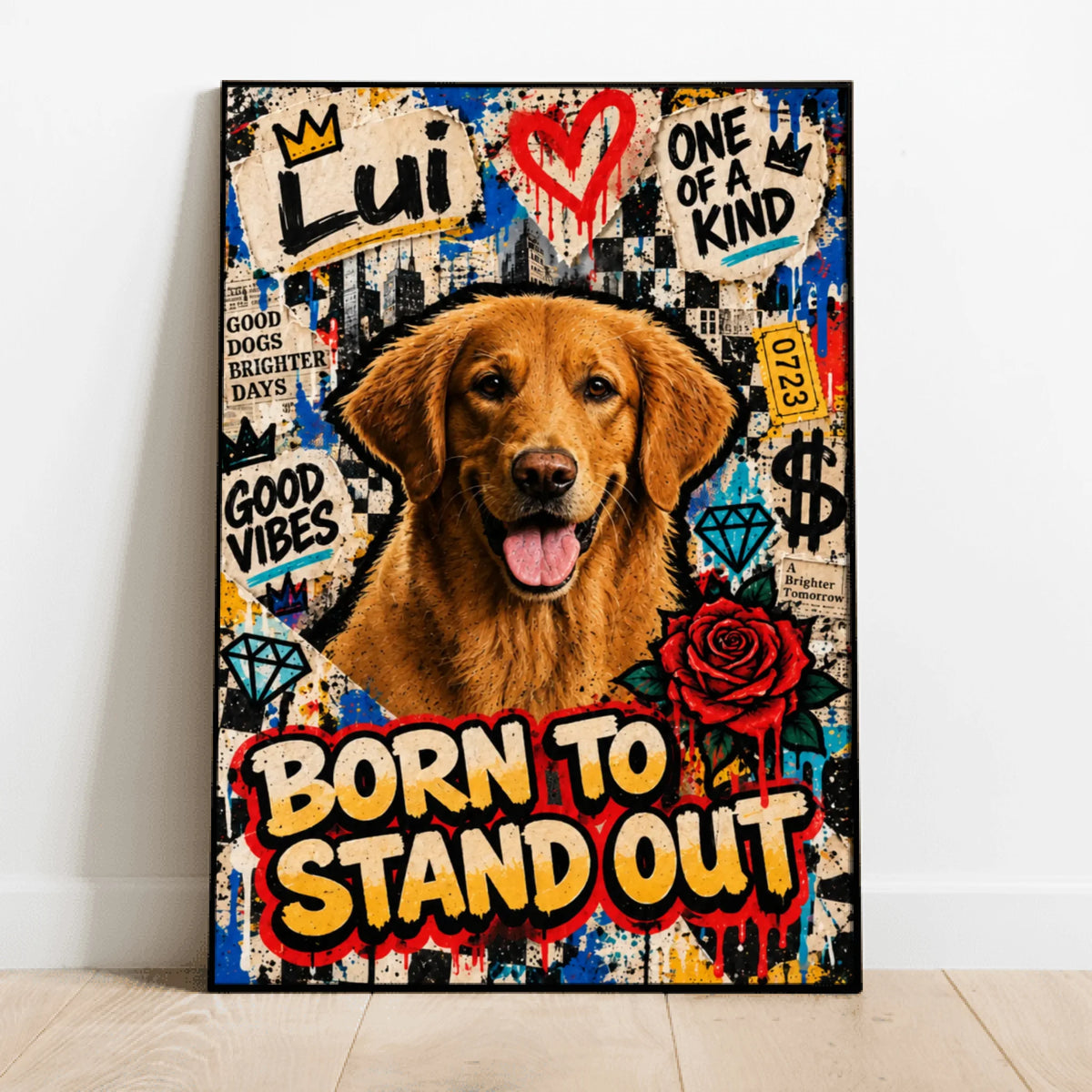 Personalised Poster - Maximalist Collage Street Art