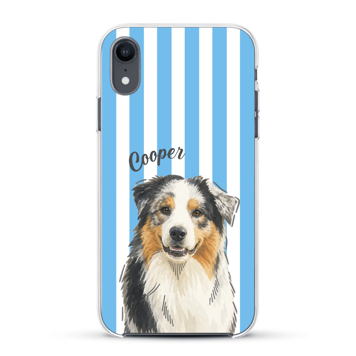 Personalised Phone Case - Pastel Stripes