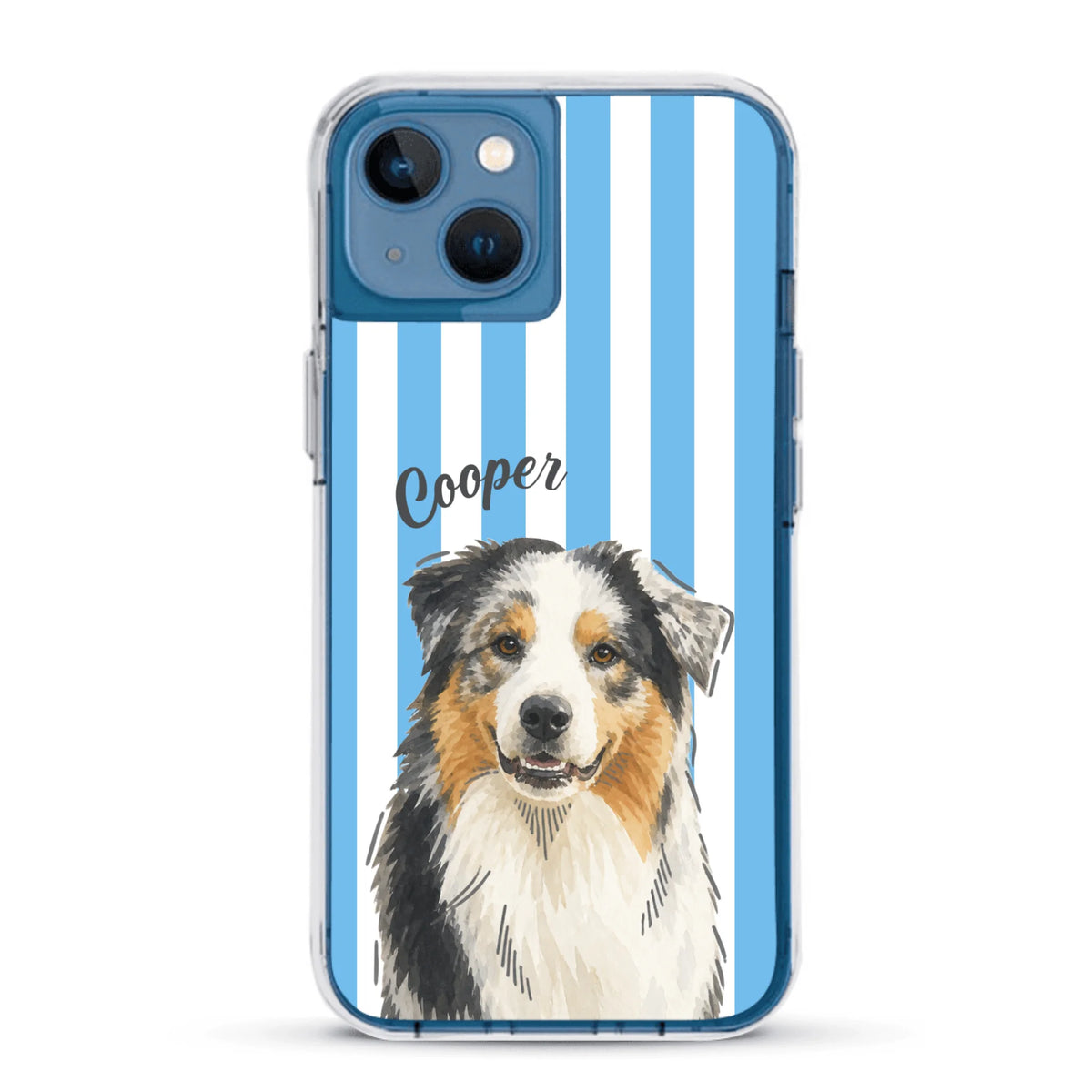 Personalised Phone Case - Pastel Stripes