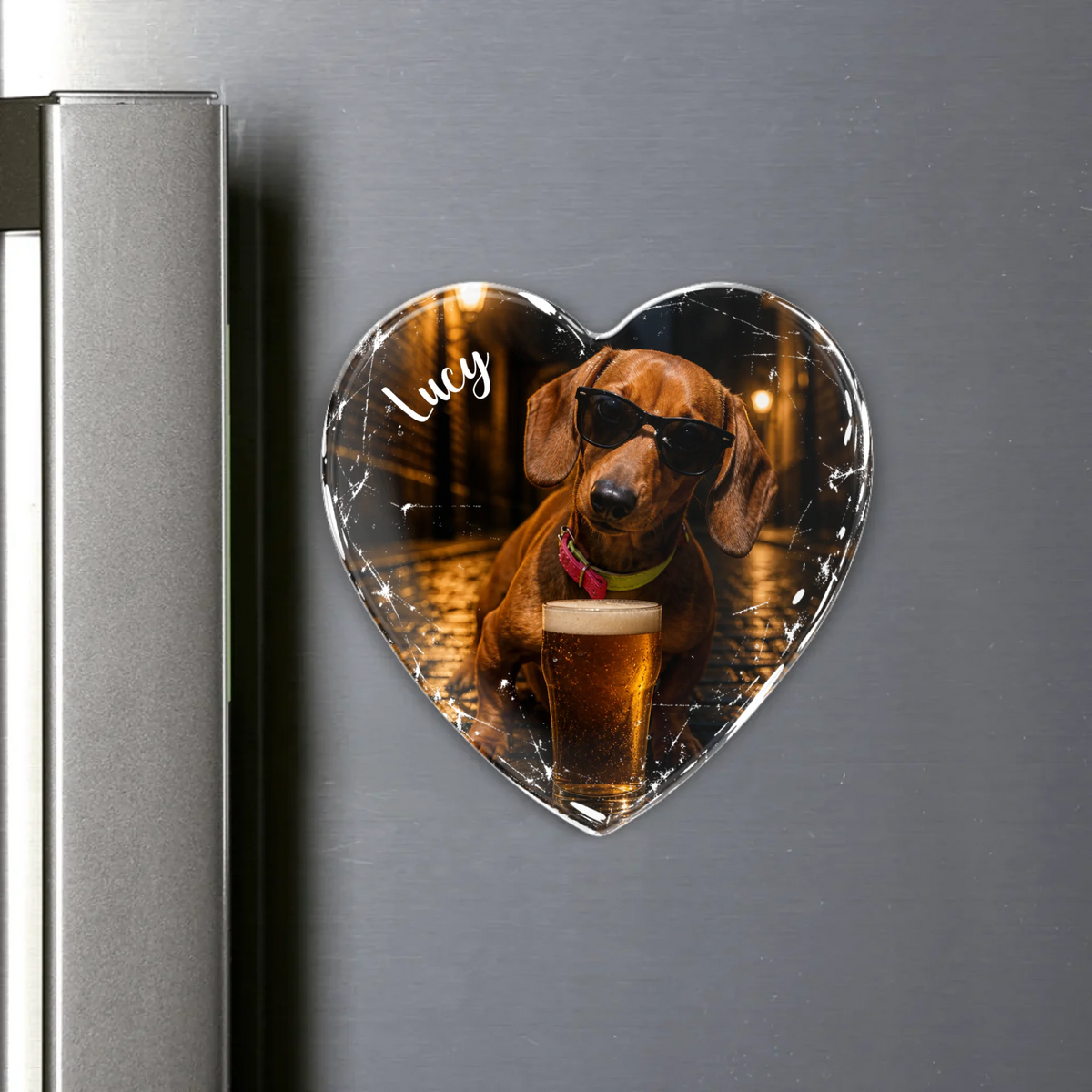 Acrylic Magnet Heart SHOP