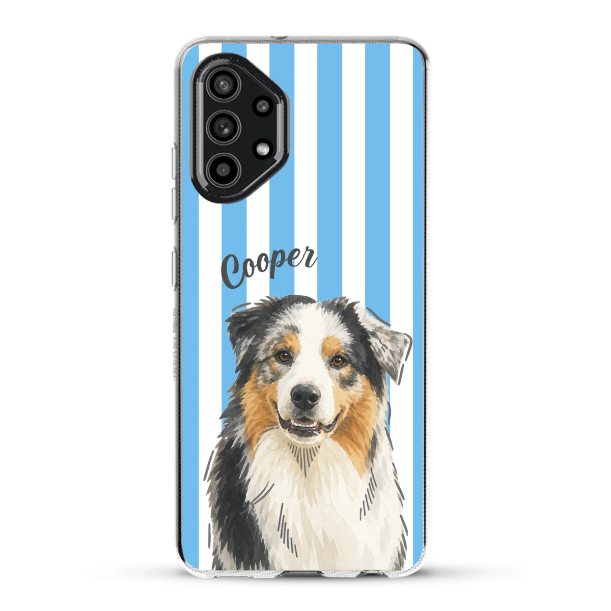 Personalised Phone Case - Pastel Stripes