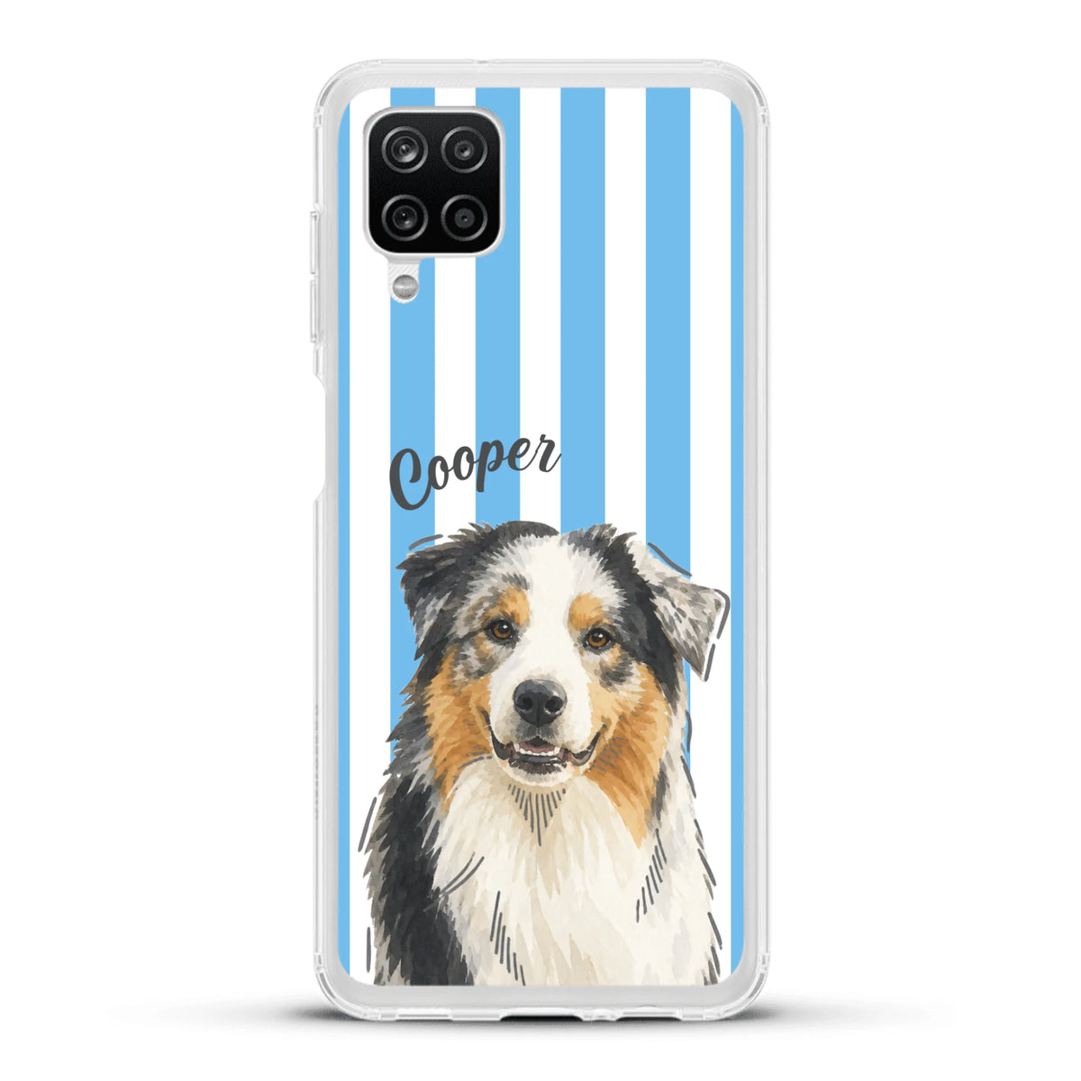 Personalised Phone Case - Pastel Stripes