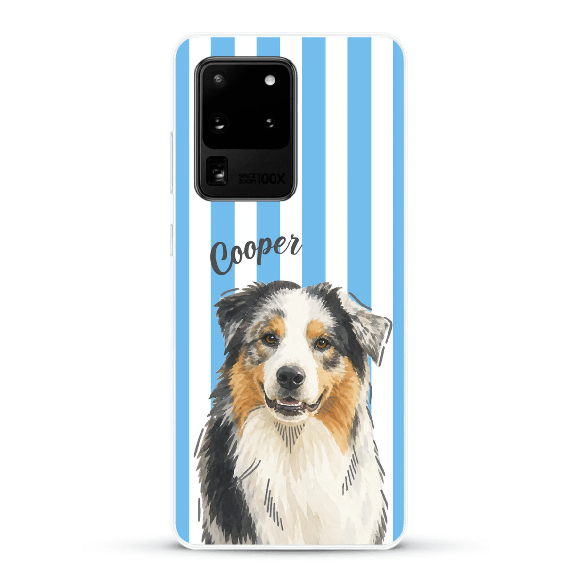 Personalised Phone Case - Pastel Stripes