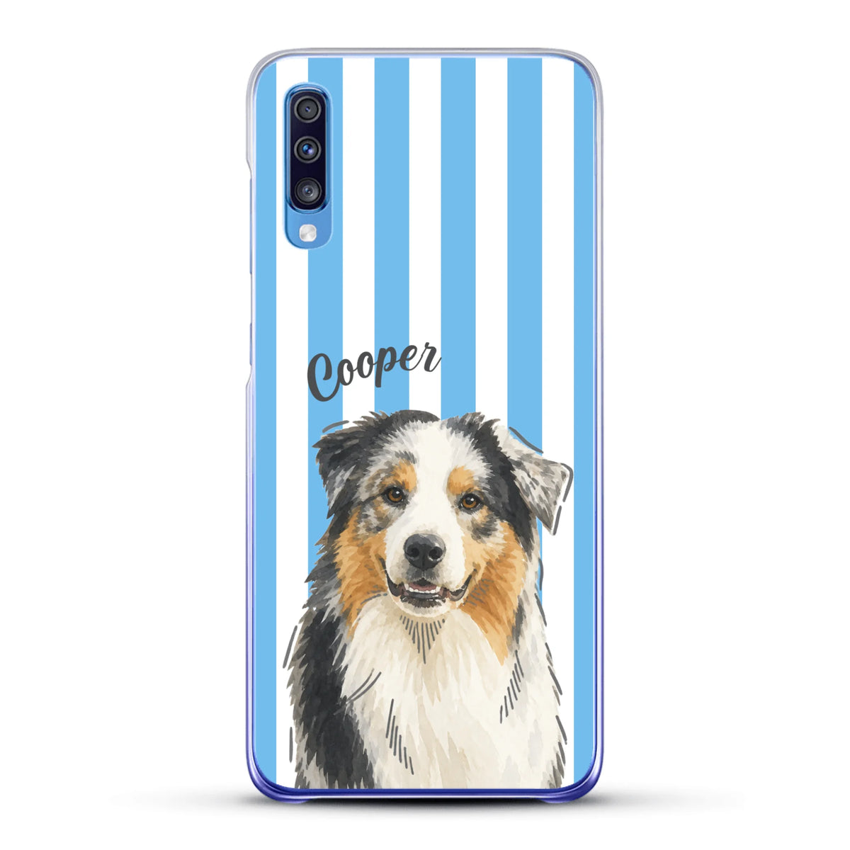 Personalised Phone Case - Pastel Stripes