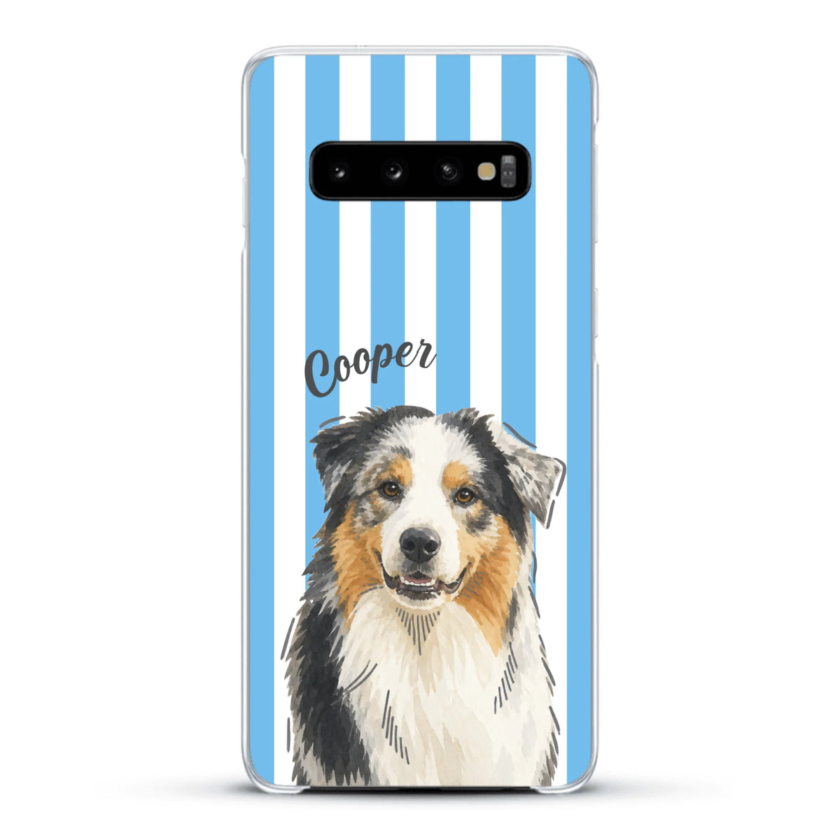 Personalised Phone Case - Pastel Stripes