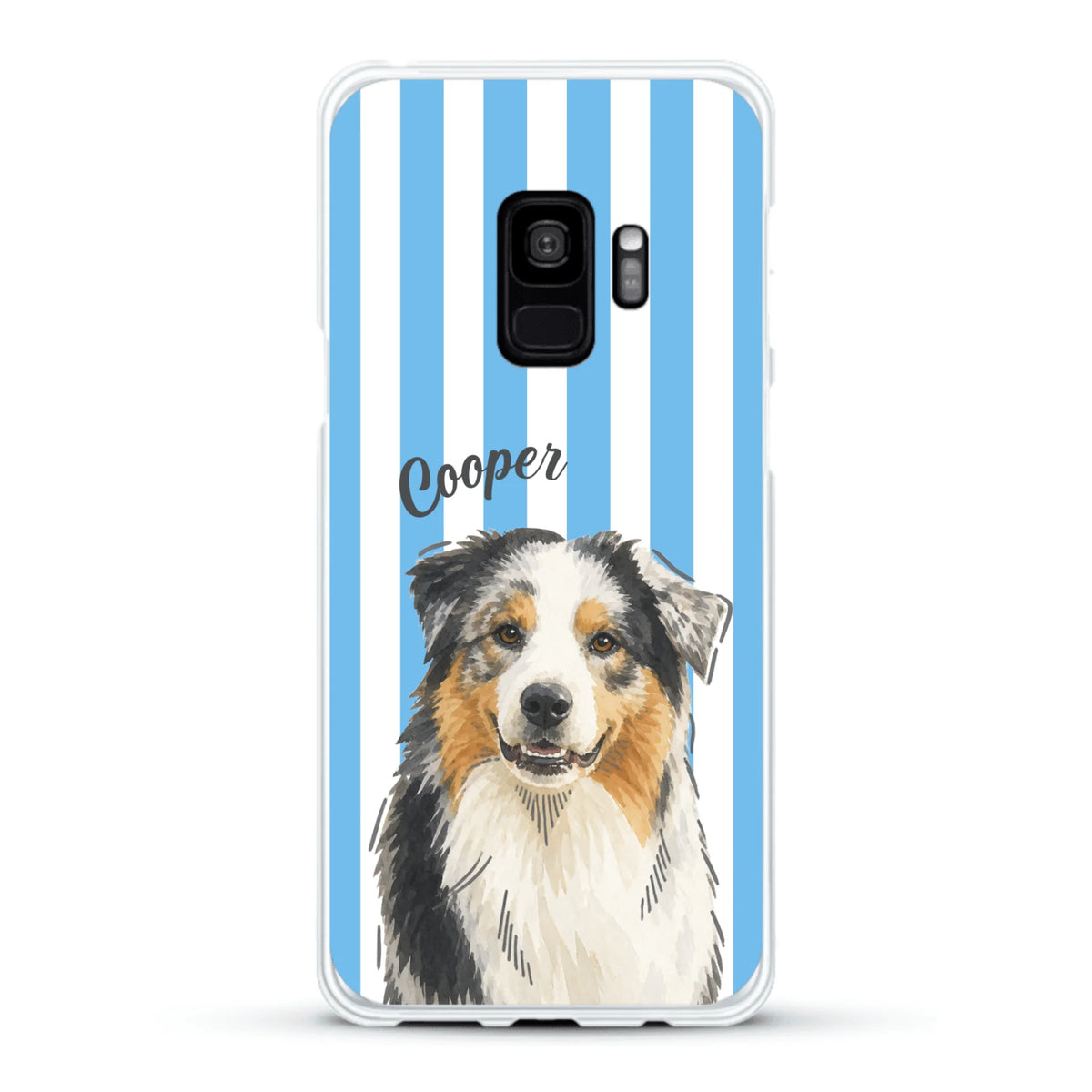 Personalised Phone Case - Pastel Stripes
