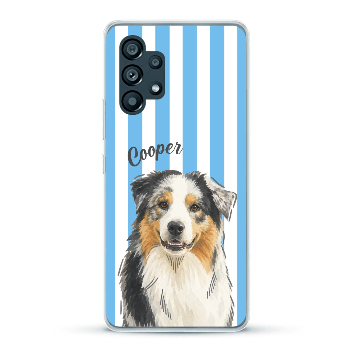 Personalised Phone Case - Pastel Stripes