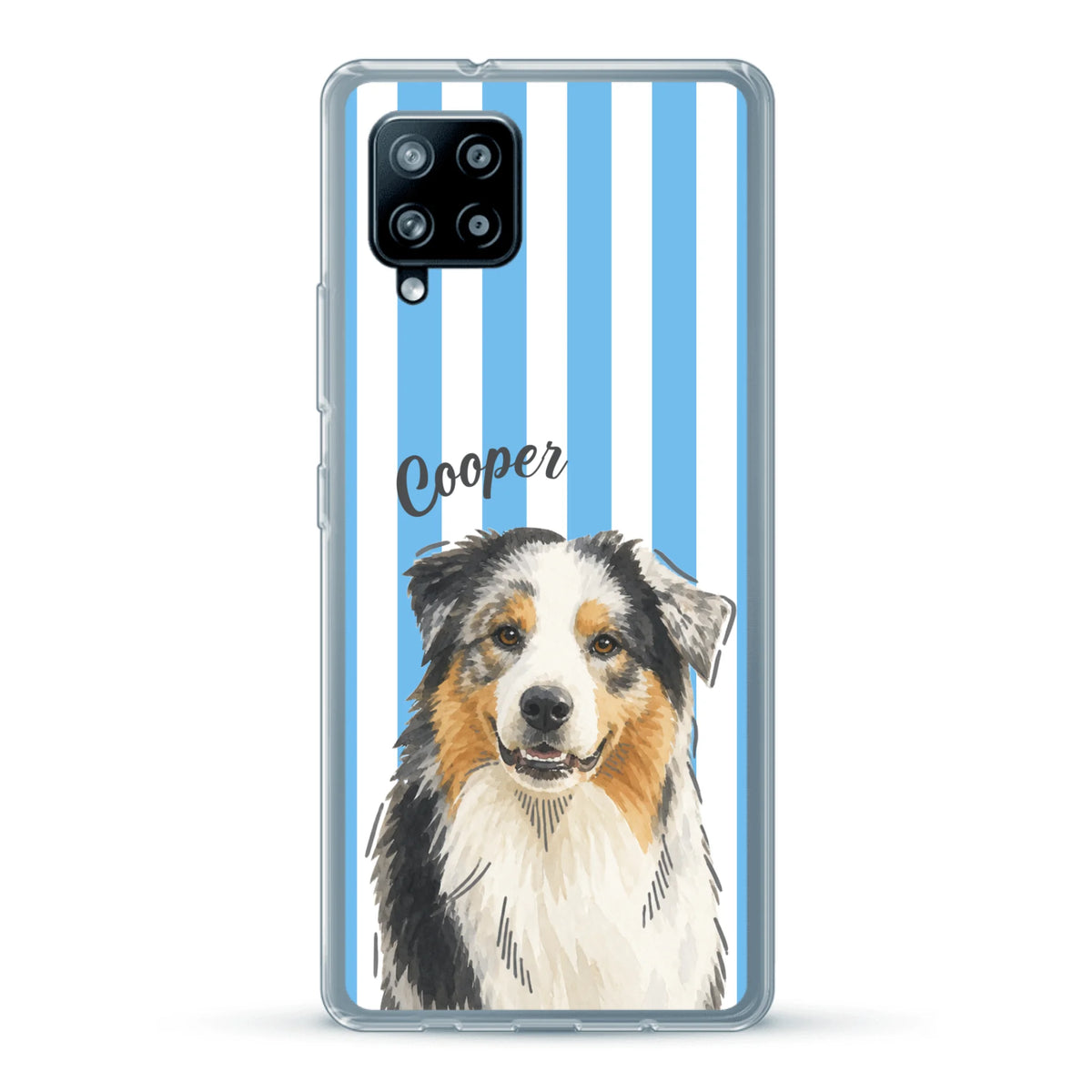 Personalised Phone Case - Pastel Stripes