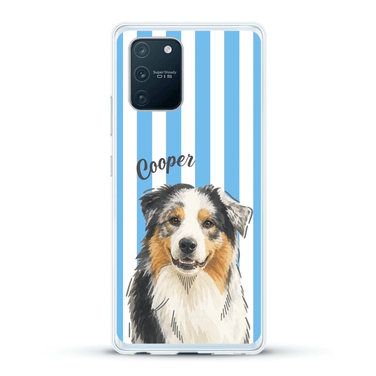 Personalised Phone Case - Pastel Stripes
