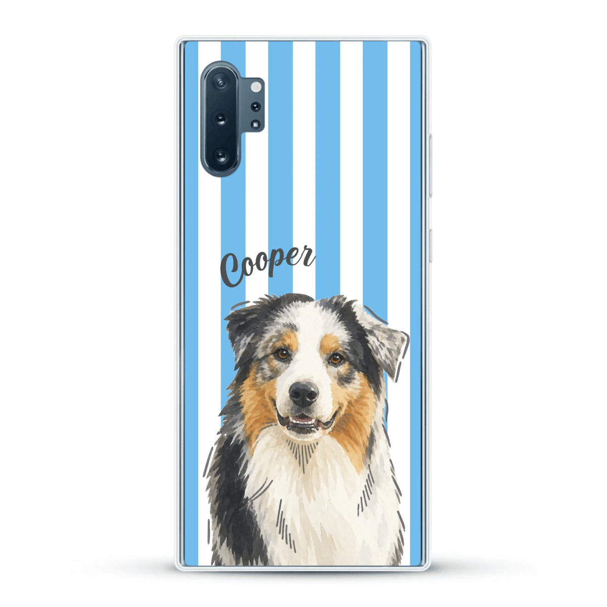 Personalised Phone Case - Pastel Stripes
