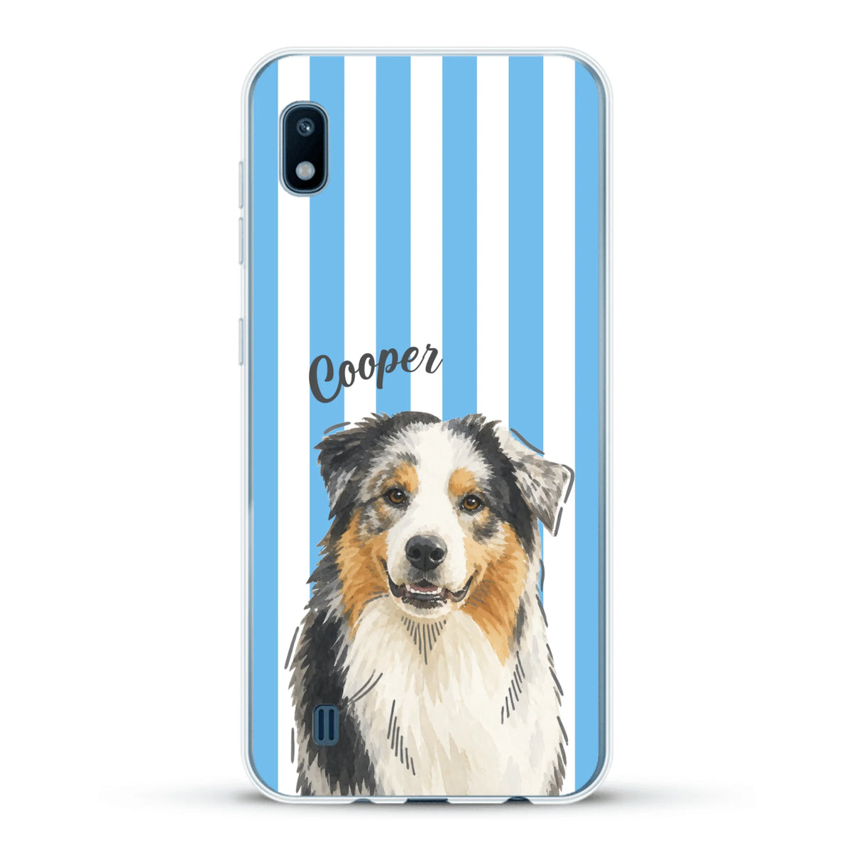 Personalised Phone Case - Pastel Stripes